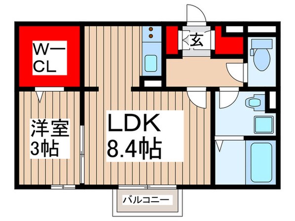 プリマベーラの物件間取画像